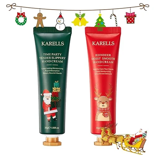 Handcremes Set,2 Stück Mini Handcreme Geschenkset,Handpflegecreme für sehr trockene rissige Hände,Geburtstagsgeschenk für Frauen/Mama Geschenk