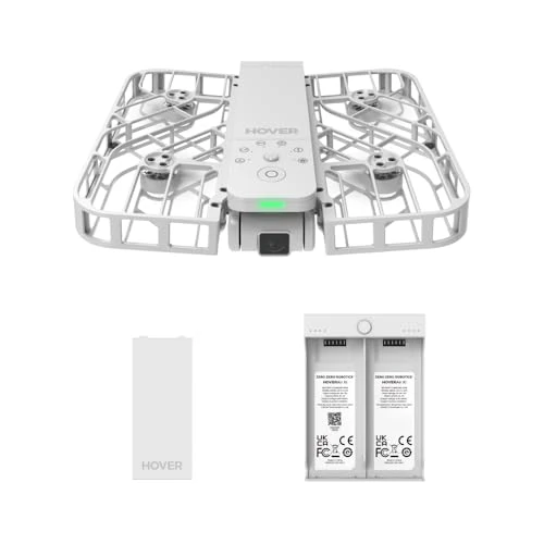 Offerta a tempo: HOVERAir X1 Telecamera Auto-Volante, Mini Drone Tascabile, Combo - 23% da 329.00 € a 254.00 €