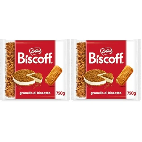 Limited-time offer: Lotus Biscoff Crumble - Crushed Biscoff Biscuits - Biscuit Crumb - Perfect for Baking (750g bag) (Pack of 2) from 12.00 GBP to 9.98 GBP (save 17%)