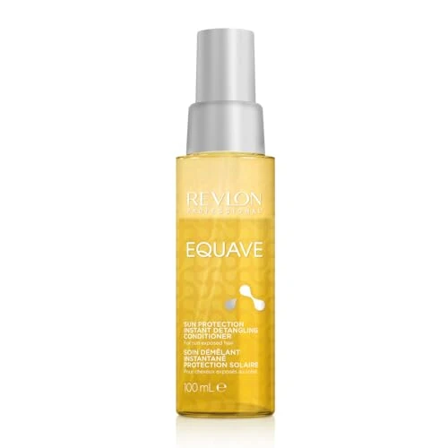 Limitiertes Angebot: REVLON PROFESSIONAL EQUAVE Sun Protection Instant Detangling Conditioner, 100 ml, entwirrender Leave in Sprühconditioner mit Sonnenschutz fürs Haar, 2-Phasen Haarpflege mit Hitzeschutz von 5.85 EUR auf 5.85 EUR (Spare 0%)