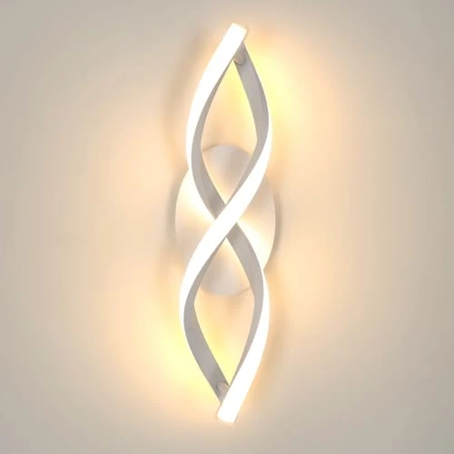 Offerta a tempo: DELIPOP Applique da Parete Interno LED, 16W 1800LM 3000K Lampada da Parete - 0.00% da 29.90 € a 29.90 €