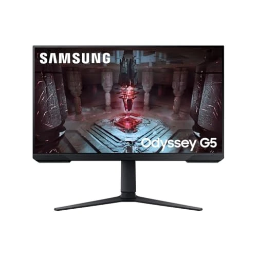 Offerta a tempo: Samsung Monitor Gaming Odyssey G5 (S32CG510EU), Flat, 32'', 2560x1440 (QHD), HDR10, VA, 165Hz, 1ms (MPRT), AMD FreeSync Premium, HDMI, DP - 0% da 179.90 € a 179.90 €