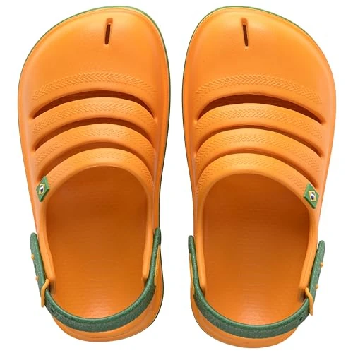 Oferta limitada: Havaianas Kids Clog Brasil, Zuecos Unisex Niños, Pop Yellow, 31/32 EU de 17.49 EUR a 16.57 EUR (ahorro 5%)