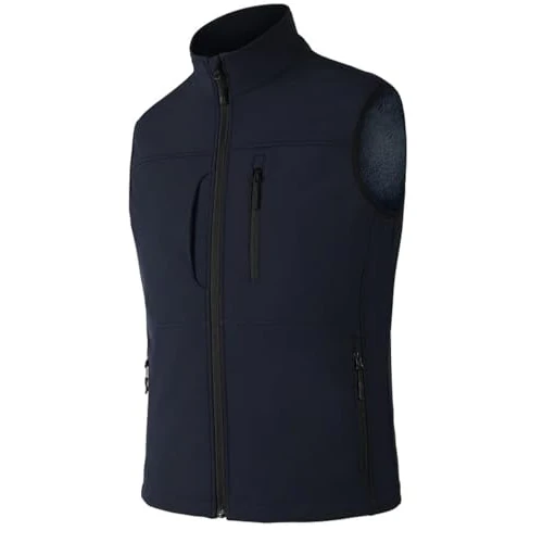 Offerta a tempo: Zzkouine Gilet Uomo Multifunzione per Sport e Outdoor - Tecnico con Multiple Tasche-navy blue-XL - 54% da 45.99 € a 20.94 €