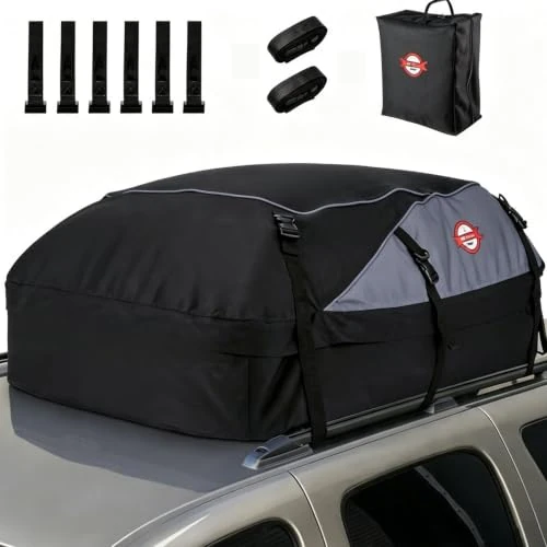 Offre limitée : Sailnovo Coffre de Toit Voiture 559L Résistant, Sac de Toit Voiture Pliable de 98.00 € à 89.99 € (8% de remise)