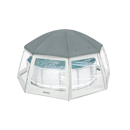 Offerta a tempo: Bestway 58612-6 Gazebo per piscina e minipiscina idromassaggio rotondo - 32% da 229.95 € a 156.10 €