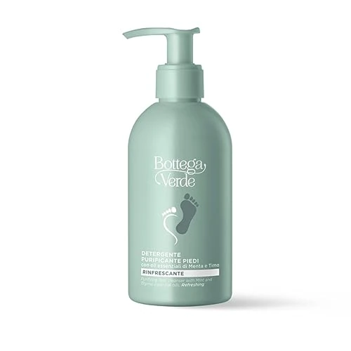Offerta a tempo: Bottega Verde, Deo piedi e scarpe con oli essenziali di Menta, Timo e Tea tree (125 ml) - sudorazione - 40% da 9.99 € a 5.99 €