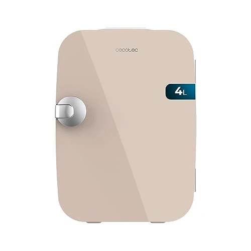 Offerta a tempo: Cecotec Mini Frigorifero Bolero MiniCooling 4L Rio Cream, 12V-220V, Compatibile con auto e roulotte, Funzione di raffreddamento e riscaldamento, Intervallo di temperatura 5-65°C, Trasporto facile - 0.00% da 42.90 € a 42.90 €