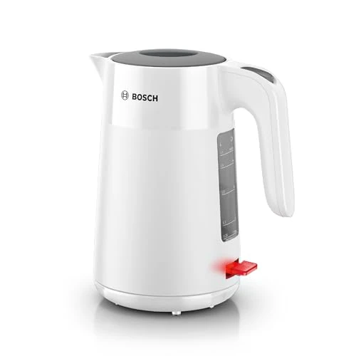 Tijdelijke aanbieding: Bosch MyMoment TWK2M161 Draadloze waterkoker, automatische uitschakeling, oververhittingsbeveiliging, bekerweergave, uitneembare kalkfilter, droogkookbeveiliging, stoomstop-automaat, 1,7 l, 2400 W, van 28.55 EUR naar 28.55 EUR (korting 0%)