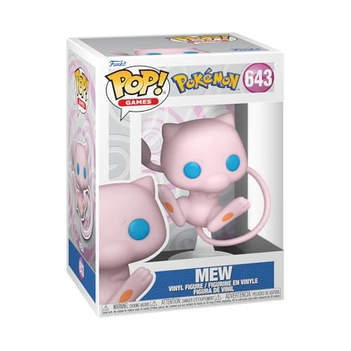 Offre limitee: Funko Pop! Games: Pokemon - Mew - Figurine en Vinyle à Collectionner - Idée de Cadeau - Produits Officiels - Jouets pour Les Enfants et Adultes - Video Games Fans de 15.99 EUR a 15.99 EUR (economie 0%)