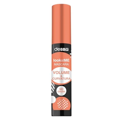 Zeitlich begrenztes Angebot: deBBY, LookatME Mascara Volumen & Krümmung, intensive Pigmente mit verstärktem Wimperneffekt, klumpfreie Formel mit Volumenfasern, gebogene Faserbürste von 6.10 € auf 6.10 € (0.00% Rabatt)
