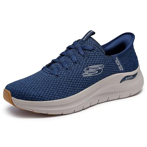 Oferta limitada: Skechers Zapatillas Deportivas para Hombre, Tejido Azul Marino., 47.5 EU de 119.95 € a 66.95 € (ahorro 44%)