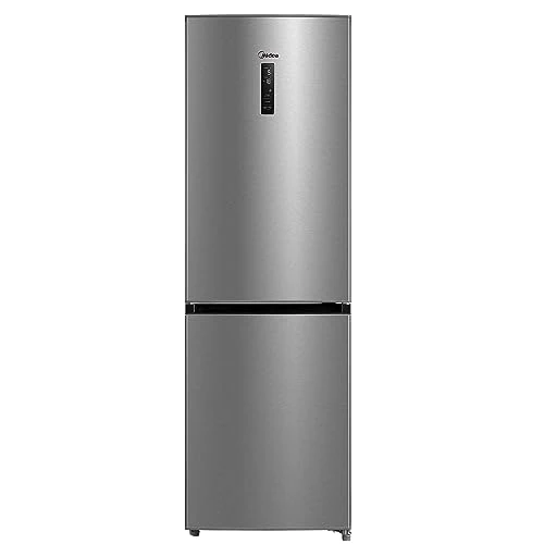 Offerta a tempo: Midea MERB345MGC02 frigorifero con congelatori, 338L, 171 KWH/annum, Illuminazione LED, Nofrost, Controllo digitale, 35 dB, Inox - 16% da 559.90 € a 469.90 €