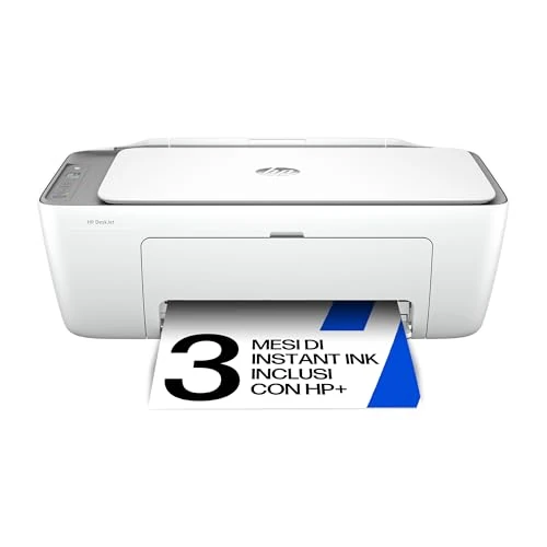 Oferta limitada: HP DeskJet 2820e 588K9B, Impresora Multifunción de Inyección de Tinta A4 a Color, Impresión a Doble Cara Manual, 7,5 ppm, Wi-Fi, Smart, 3 Meses de Instant Ink Incluidos, Blanca de 59.99 EUR a 42.90 EUR (ahorro 28%)