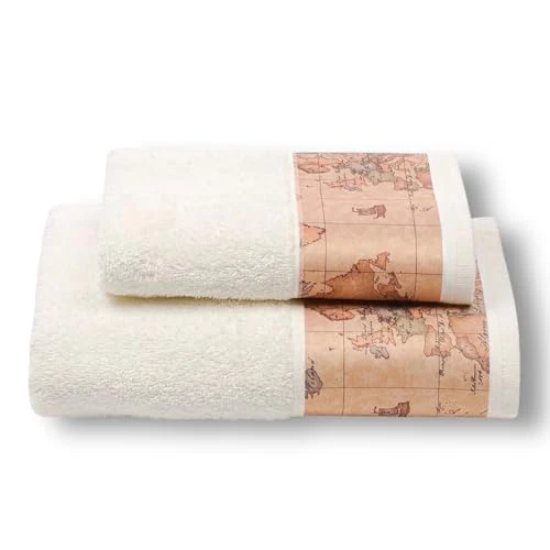 Caleffi Geo Classic Pair of 1+1 Ivory 1° Class Alviero Martini Sponge