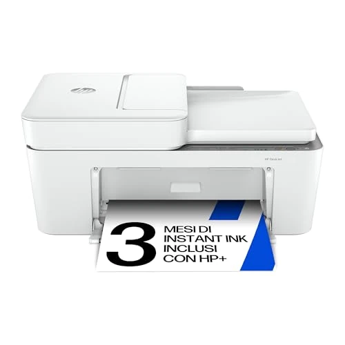 Offre limitee: HP DeskJet 4220e, 588K4B, Imprimante multifonction, Instant Ink 3 mois inclus, Jet d'encre, A4, Couleur, Recto verso manuel, 8,5 ppm, Wi-Fi, Chargeur automatique, Fax mobile, Blanche de 69.90 EUR a 57.83 EUR (economie 17%)