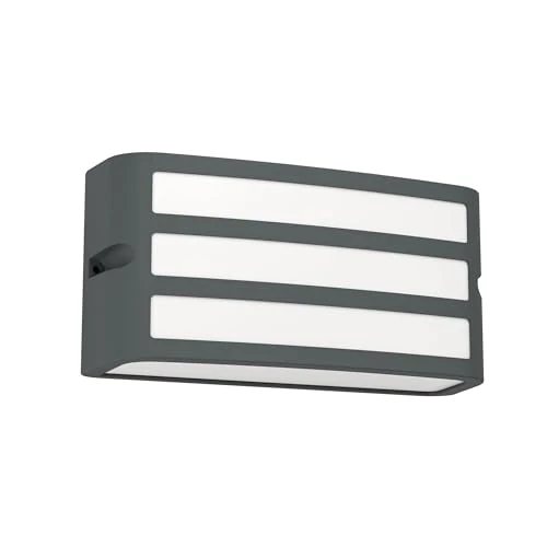 Offre limitée : EGLO Applique murale extérieure Camarda, lampe de façade rectangulaire de 27.59 € à 22.99 € (17% de remise)