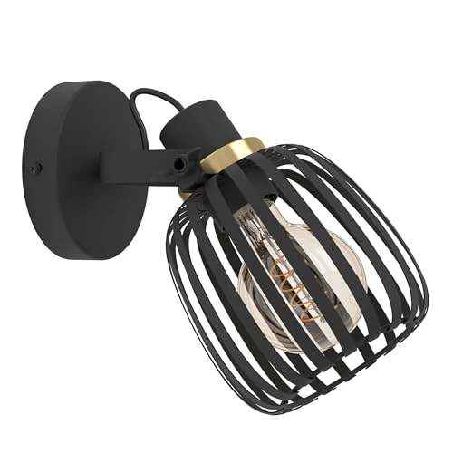 Oferta limitada: Eglo Girona Aplique de pared para interiores con foco giratorio, foco de 34.90 € a 34.90 € (ahorro 0.00%)