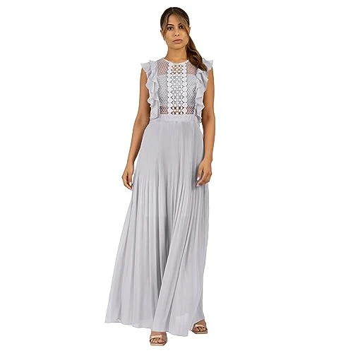 Offerta a tempo: ApartFashion Abito Vestito da Sera Formale, Blu, 40 Donna - 25% da 99.93 € a 74.95 €