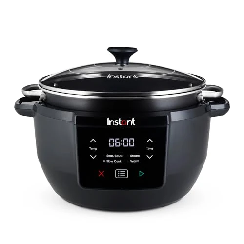 Instant Pot Superior Slow Cooker/Cuocere, 7,1 l, multicooker, 4 funzioni di cottura (cottura delicata, arrosto, cottura a vapore e funzione di mantenimento del caldo), lavabile in lavastoviglie, 800 W