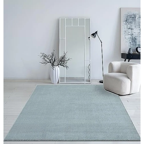 Offerta a tempo: Mia's Teppiche Taos - Tappeto a pelo corto, con fondo antiscivolo, lavabile fino a 30 gradi, super morbido, effetto pelliccia, 140 x 200 cm - 10% da 51.99 € a 46.92 €
