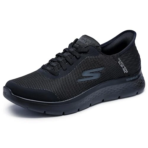 Limited-time offer: Skechers Mens Slip Ins: Go Walk Flex Hands Up Runners Black 10.5 UK (45 EU) from 75.00 GBP to 75.00 GBP (save 0%)