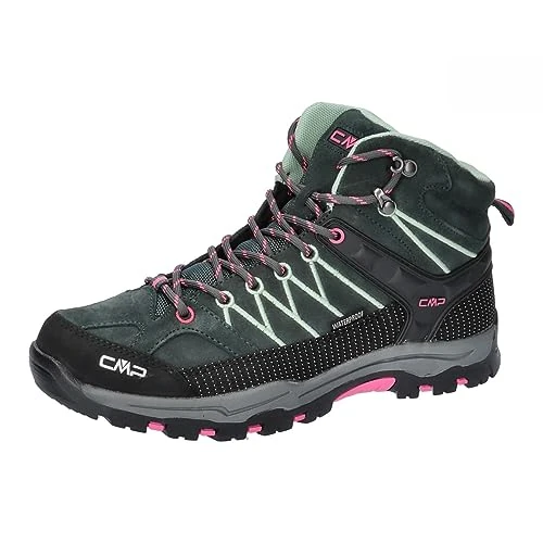 CMP Dziecięce buty trekkingowe Rigel Mid Wp, Lake-Gloss EU 5,5