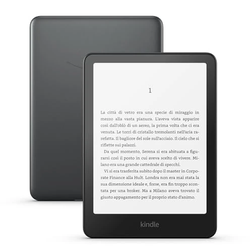 Amazon Kindle Paperwhite Signature Edition (última generación) | Nuestro Kindle más rápido, con luz frontal autorregulable, carga inalámbrica y semanas de batería | 32 GB | Negro metalizado