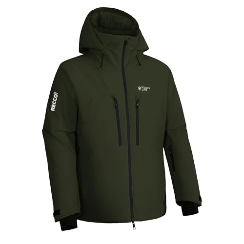 Limited offer: Mens Ski Jackets Waterproof Winter Coats with Pockets from 105.99 EUR to 105.99 EUR (save 0%)