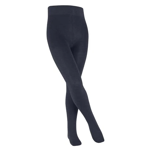 Limited-time offer: FALKE Unisex Kids Family K Ti Sustainable Cotton Plain 1 Pair Tights, Blue Dark Melange 6688, 5.5-8 from 19.00 GBP to 19.00 GBP (save 0%)