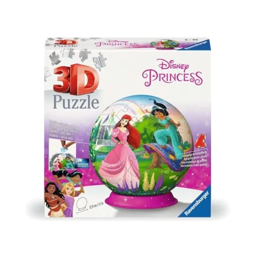 Offerta a tempo: Ravensburger - Puzzle 3D Principesse Disney 72 pezzi, Puzzle 6+ anni - 6% da 17.80 € a 16.72 €