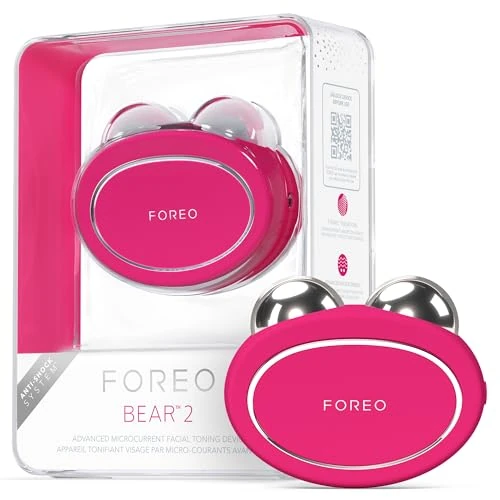 Offerta a tempo: Foreo Bear 2, Massaggiatore Viso Lifting Avanzato a Microcorrente, Massaggio Viso Anti-Age, Lifting Istantaneo, Rassoda e Definisce, Non Invasivo, Fuchsia - 40% da 429.00 € a 256.00 €