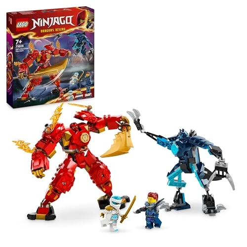 Oferta limitada: LEGO Ninjago Meca Elemental del Fuego de Kai 71808 de 29.99 € a 29.99 € (ahorro 0.00%)