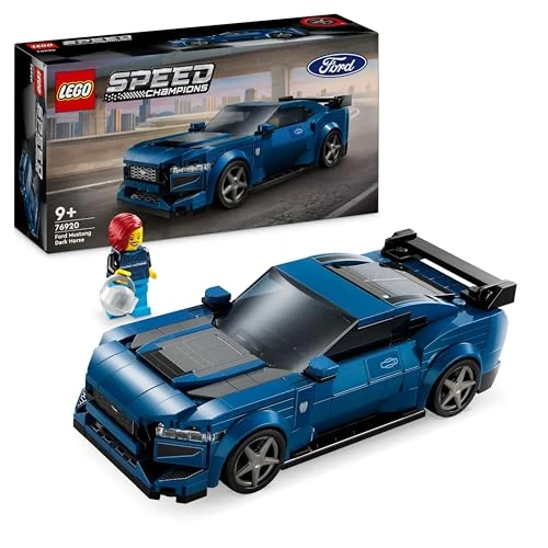 Offre limitée : LEGO Speed Champions La Voiture de Sport Ford Mustang Dark Horse Véhicule Jouet, Set de Construction pour Enfants, Idée Cadeau pour Les Garçons et Les Filles Dès 9 Ans, Décoration pour Chambre 76920 de 27.15 EUR à 21.99 EUR (remise 19%)