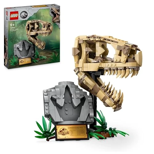 Offerta a tempo: LEGO Jurassic World - Fossili di Dinosauro - Teschio di T. Rex — 26% da 37,99 € a 28,00 €