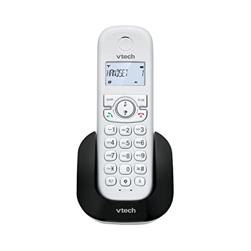 VTech CS1500 Schnurloses Telefon Haus DECT mit Freisprecheinrichtung, Festnetztelefon für Senioren, Doppelladung, Anrufblockierung, Anruferkennung, beleuchtetes Display und Tastatur, ECO-Modus