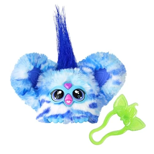 Limited offer: Furby Furblets Ooh-Koo Mini Friend, Rock Music, Speaks Only Furbish, Electronic Plush Toys for Girls & Boys, Interactive Pets, Blue & White, Back to School Gifts, Ages 6+ from 12.80 EUR to 12.03 EUR (save 6%)