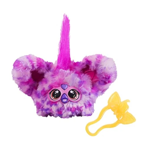 Offerta a tempo: Furby Hasbro Furblets Hip-Bop Peluche Elettronico Collezionabile, Giocattolo di Peluche per Bambini e Bambine dai 6 Anni in su con Clip Portachiavi - 0.00% da 12.99 € a 12.99 €