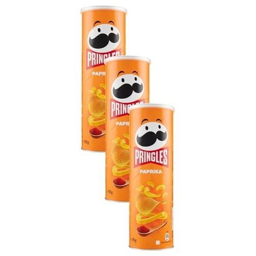 Offerta a tempo: Pringles Pringles Paprika, 175g (Confezione da 3) - 41% da 9.57 € a 5.67 €