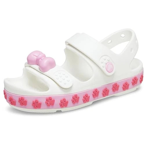 Oferta limitada: Crocs Crocband Cruiser Sandal T, Sandalias Unisex niños, White Pink Tweed, 19/20 EU de 26.39 € a 26.39 € (ahorro 0.00%)