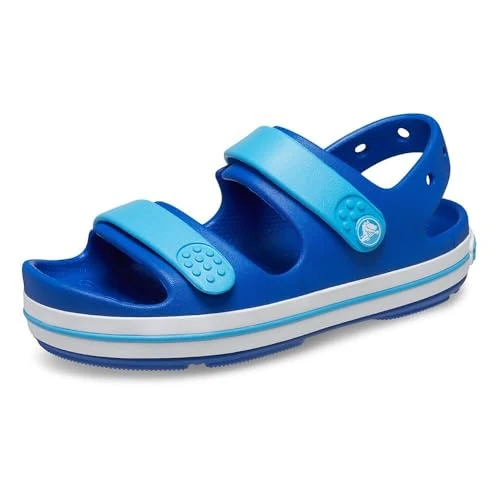 Crocs Crocband Cruiser sandały dziecięce, uniseks, Blue Bolt Venetian Blue, 34/35 EU