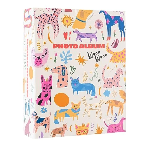 Tijdelijke aanbieding: Grupo Erik Fotoalbum Cute Dogs - Insteekalbum voor 304 fotos - 22,5 x 4,5 x 28,3 cm van 15.95 € naar 15.95 € (0.00% korting)