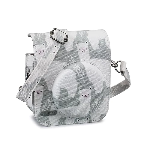 CULLMANN - Rio Fit 120 - Llama - Bolsa de Fotos para Instax Mini 12 - Protección contra la Suciedad y los arañazos - Siempre Listo para la acción