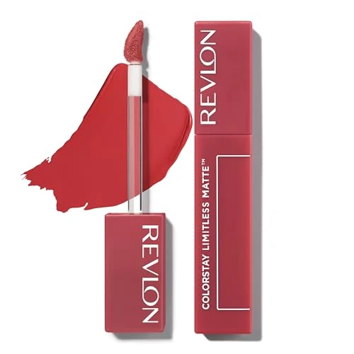 Oferta limitada: Revlon ColorStay Limitless Matte, Pintalabios Mate de larga duración, Fórmula Vegana, No-Budge Matte, Ligera/Cómoda, Resistente al Agua, Tono 008 Stir Me Up de 8.95 € a 7.18 € (ahorro 19.78%)