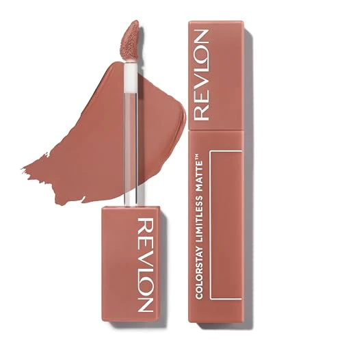 Tijdelijke aanbieding: Revlon Lipstick, ColorStay Limitless Matte Liquid Lipstick, Veganistische formule, vlekvrij, duurzaam, licht en comfortabel, waterdicht, 001 Beauty Sleep, 5 ml van 12.15 € naar 12.15 € (0.00% korting)