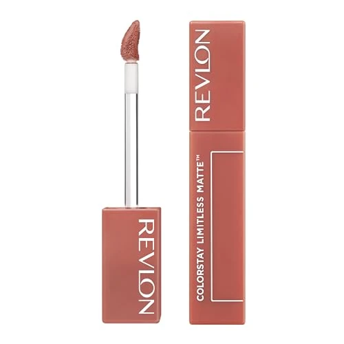 Offerta a tempo: Revlon ColorStay Limitless Matte Liquid Lipstick, Rossetto Liquido Opaco, Arricchito con Triplo Acido Ialuronico, Formula 100% Vegana, Ultra Resistente, 002 Poster Child - 48% da 12.50 € a 6.50 €