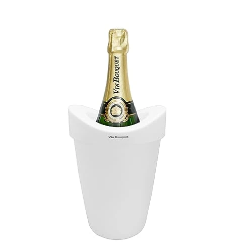 VB VIN BOUQUET FIE 1237 Cubitera Enfriadora Vino color Blanco, para servir el vino o cava a la temperatura perfecta