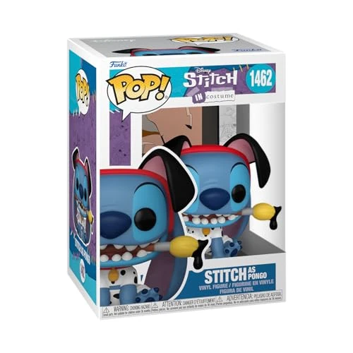 Offre limitee: Funko Pop! Disney: Stitch Costume - 101 Dalmatians Pongo - Lilo and Stitch - Figurine en Vinyle à Collectionner - Idée de Cadeau - Produits Officiels - Jouets pour Les Enfants et Adultes de 15.99 EUR a 15.99 EUR (economie 0%)