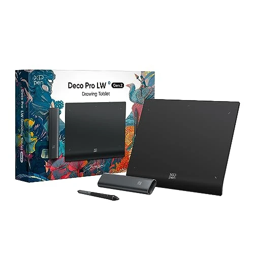 Offerta a tempo: XPPen Deco Pro LW (Gen 2) Tavoletta grafica Bluetooth da 11x7" - 15% da 179.99 € a 152.99 €