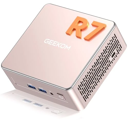 期間限定オファー: 【3年保証・コスパ最強】GEEKOM A5 ミニpc AMD Ryzen 5 7430U搭載 、「128GB RAM+10TB SSD（最大拡張可能）」 全金属製内枠 超長寿命 ミニパソコン｜最大8K・4画面同時出力｜SDカードスロット 高速読み込み｜Windows 11 Pro 正規版｜2.5G有線LAN｜ホームシアター/オフィス勤務/在宅ワークに最適｜16GB RAM+512GB SSD 通常価格 449.00 JPY セール価格 405.22 JPY (割引 10%)